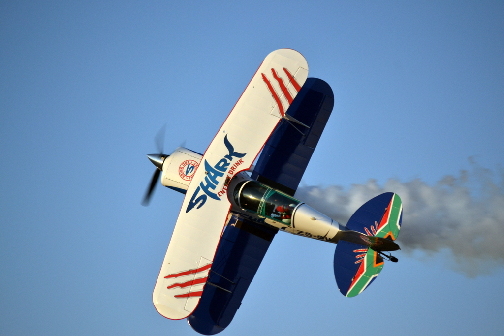 Pitts Special in flight 240