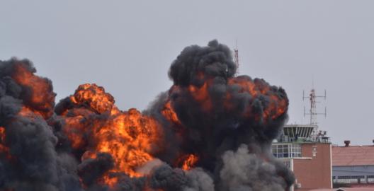 Demo of a mini war explosion