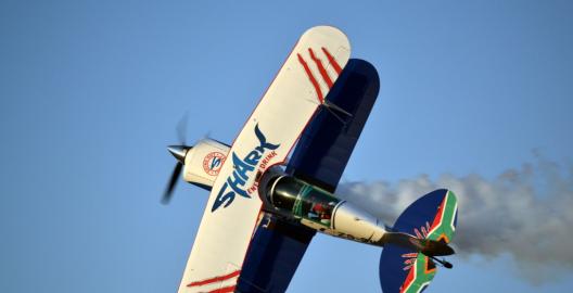 Pitts Special in flight 240
